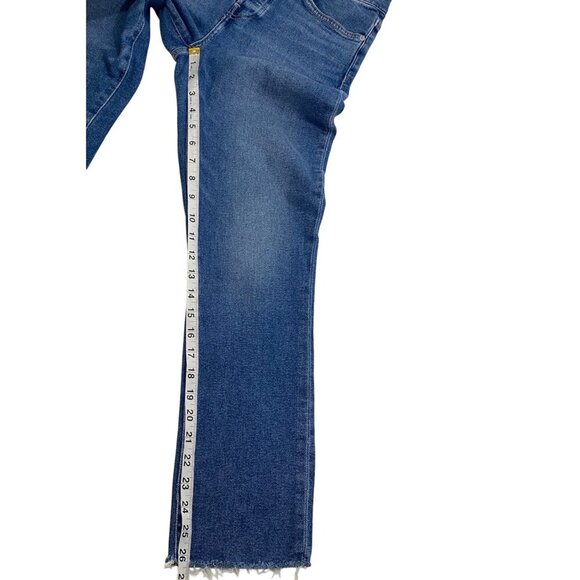 Frank & Eileen CORK Everyday Blue Everyday Denim size 27 slim straight high rise - Picture 13 of 14